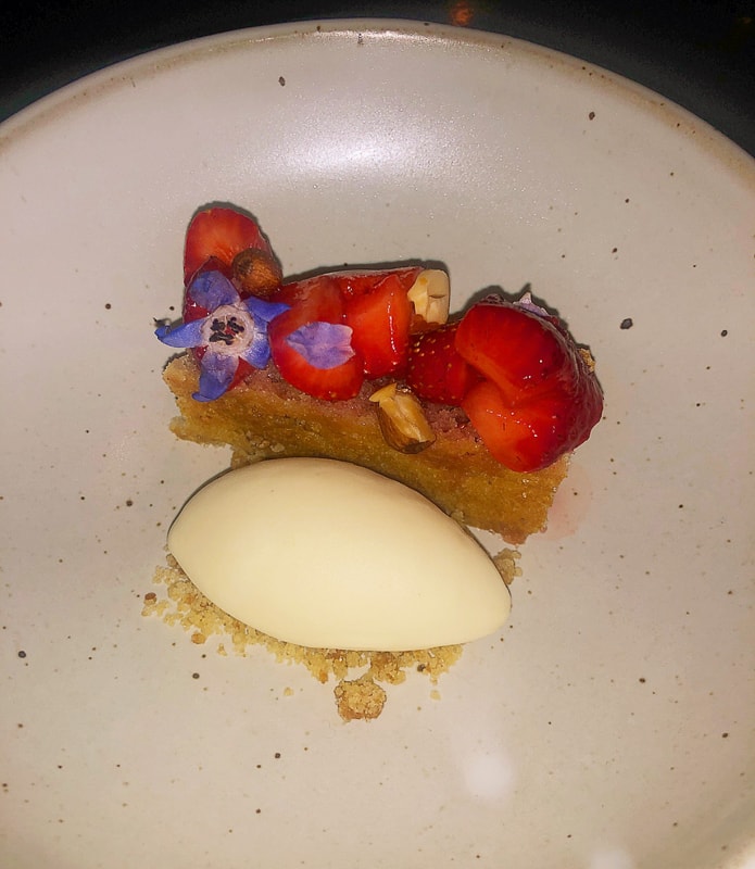 Michelin Guide Dinner Series Golden Sesame Pound Cake