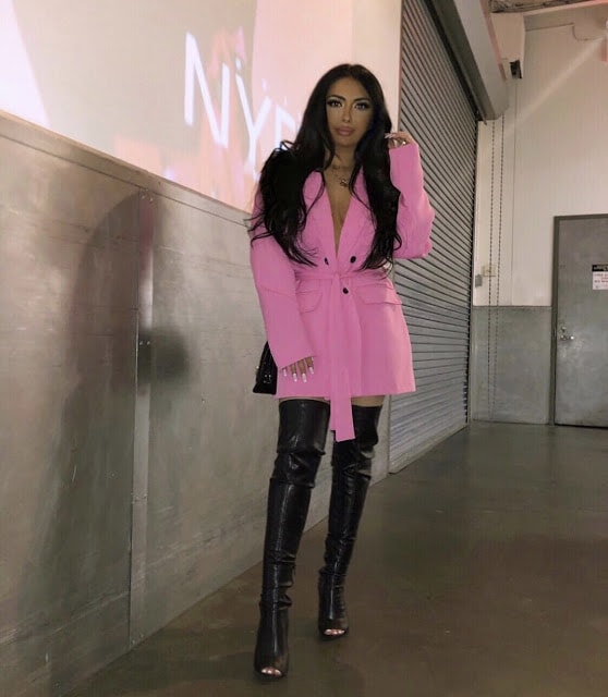 Pink Blazer Dress at Pier 59 Studios